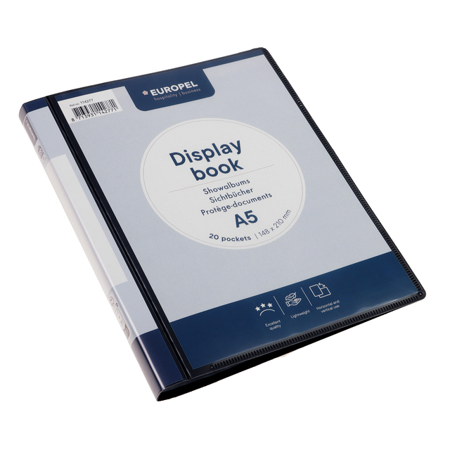 Showmap Europel Frontview A5 20-tassen antraciet Showmap Europel Frontview A5 20-tassen antraciet