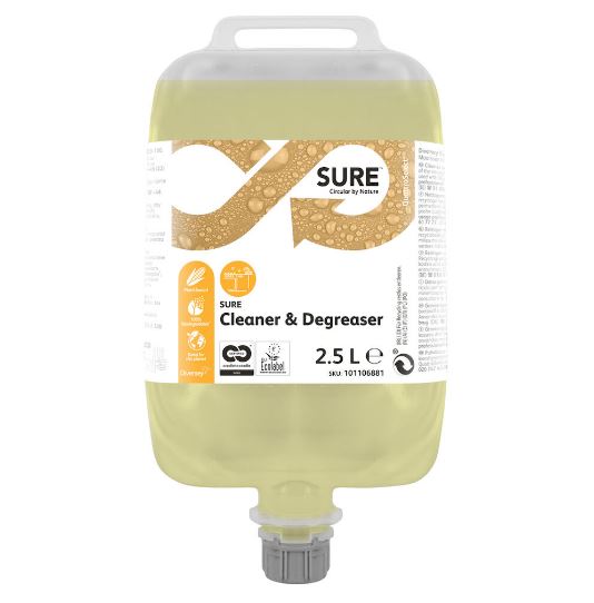 SURE Keukenreiniger en Ontvetter QS doos 2x25ltr
