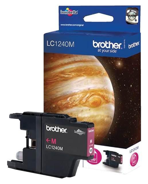 Inktcartridge Brother LC-1240M rood Inktcartridge Brother LC-1240M rood