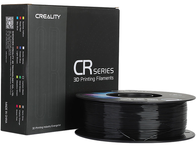 3D Filament Creality PETG 1.75mm zwart 1kg 3D Filament Creality PETG 1.75mm zwart 1kg