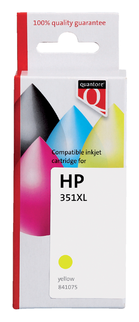 Inktcartridge Quantore alternatief tbv HP CN048AE 951XL geel Inktcartridge Quantore alternatief tbv HP CN048AE 951XL geel
