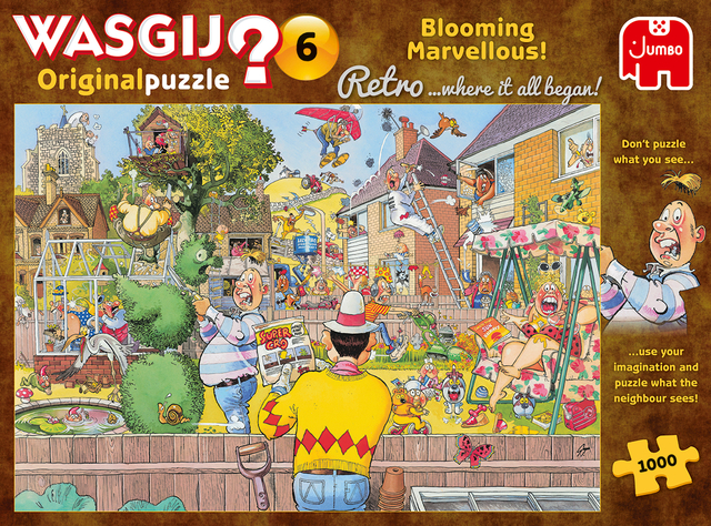 Puzzel Wasgij Original 6 Het Groeit Als Kool! 1000 stukjes
