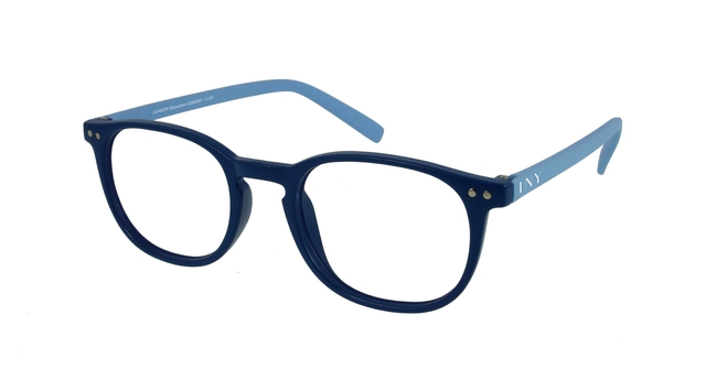 plat, bril, oogerscherm, kunststof, blauw