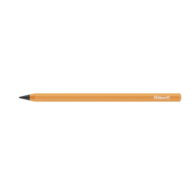 potlood, grafiet, oranje, kruispunt, professioneel