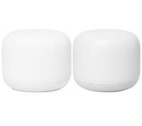 Google Nest Wifi (2‑pack) | Wifi 5 | Mesh Wifi-systeem | Gigabit Ethernet | Dual-band (2,4 GHz / 5 GHz) | ~2200 Mbit/s Google Nest Wifi (2‑pack) | Wifi 5 | Mesh Wifi-systeem | Gigabit Ethernet | Dual-band (2,4 GHz / 5 GHz) | ~2200 Mbit/s