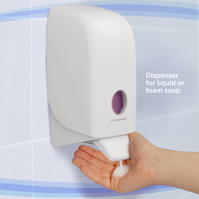 Zeepdispenser Kimberly Clark Aquarius 1000ml wit 6948
