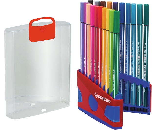markers, colored pens, color set, pencil case, storage stand