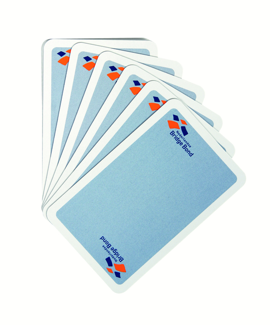 Speelkaarten Bridge Bond blauw