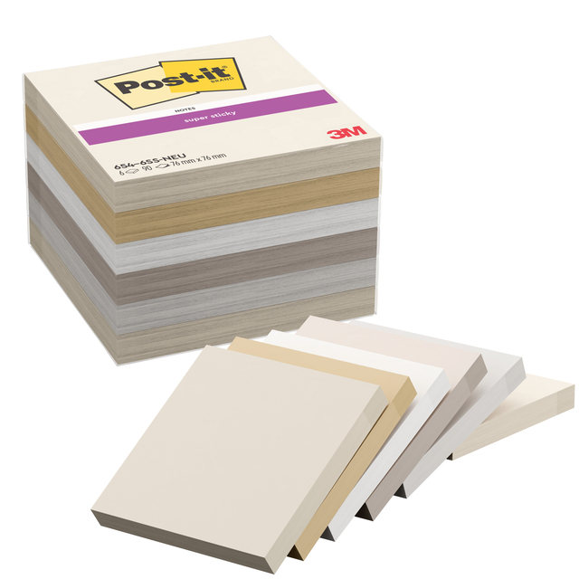 stapels, notitiekaartjes, Post-it, kleur, papier blok