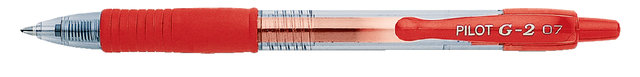 Gelschrijver PILOT G-2 medium rood Gelschrijver PILOT G-2 medium rood