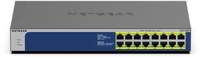 GS516PP-100EUS | 16-poorts Gigabit Unmanaged PoE+ Switch | 260W PoE-vermogen | Plug-and-play GS516PP-100EUS | 16-poorts Gigabit Unmanaged PoE+ Switch | 260W PoE-vermogen | Plug-and-play