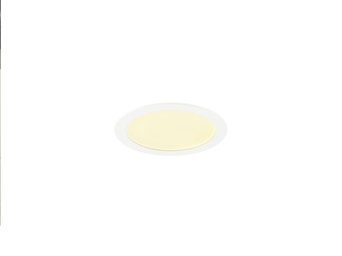 plafondlamp, LED, warm-wit, dimbaar, inbouw