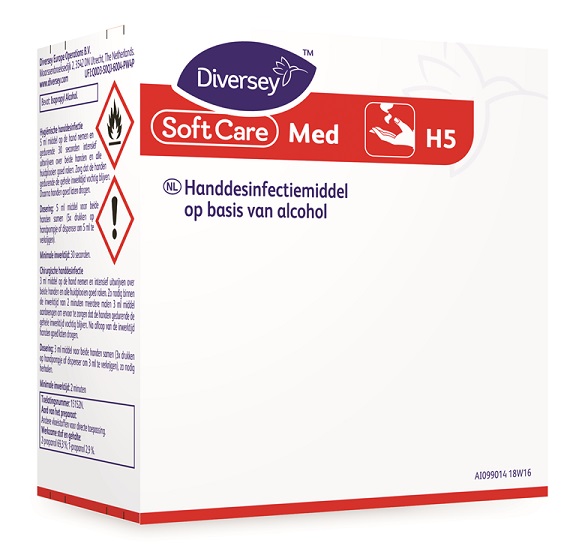 Diversey Soft Care Medmet H5 Handdesinfectiedoos 6x800ml