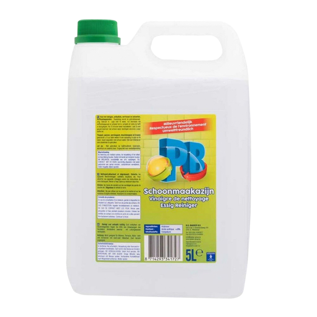 Schoonmaakazijn PB 5liter Schoonmaakazijn PB 5liter