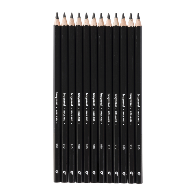 potloodset, grafietpotloden, zwart, kleursamenstelling?, pencil