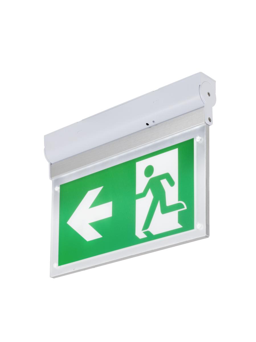 P-LIGHT wand- en rechthoekig 6000K 3 W wit / transparant