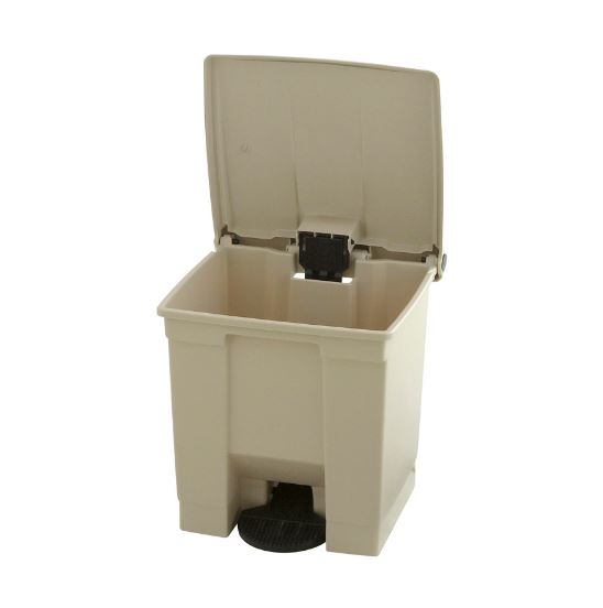 Rubbermaid Afvalbak 30 liter Step On beige