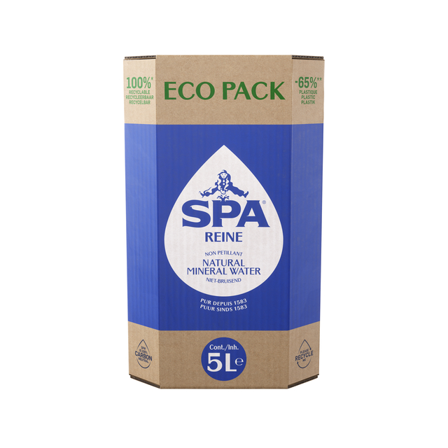 Water Spa Reine blauw Eco Pack 5 liter Water Spa Reine blauw Eco Pack 5 liter