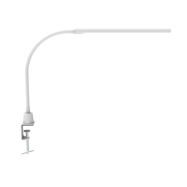 Bureaulamp MAUL Pirro LED dimbaar tafelklem wit Bureaulamp MAUL Pirro LED dimbaar tafelklem wit