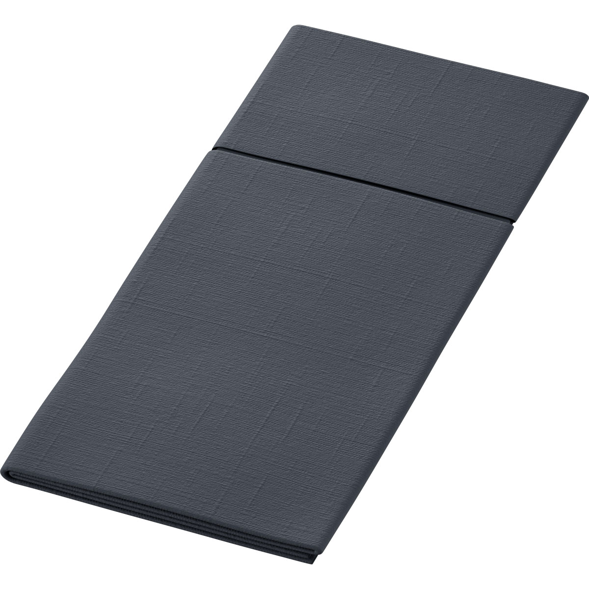 Duni Bestekpochette Duniletto slim Zwart doos 4x65 st