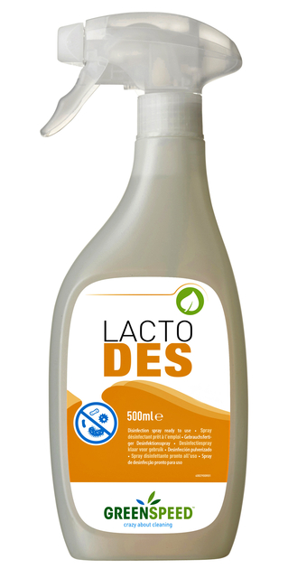 Desinfectiespray Greenspeed Lacto Des 500ml Desinfectiespray Greenspeed Lacto Des 500ml