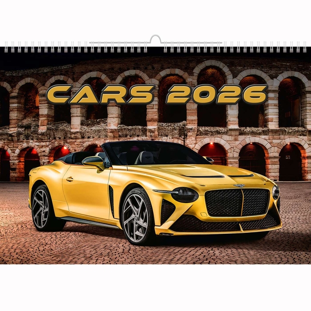 Kalender 2026 Helma 365 31.5x45cm autos Kalender 2026 Helma 365 31.5x45cm autos