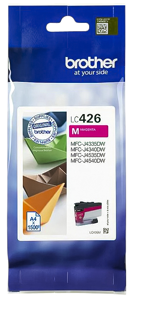 Inktcartridge Brother LC-426M rood Inktcartridge Brother LC-426M rood