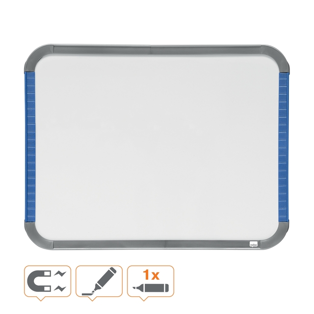 Whiteboard Nobo Slim Line 22x38cm wit
