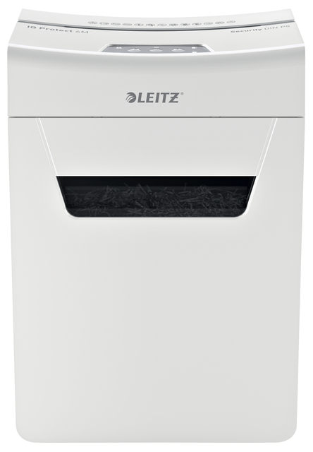 Papiervernietiger Leitz IQ Protect Premium 6M snippers 2x15mm Papiervernietiger Leitz IQ Protect Premium 6M snippers 2x15mm