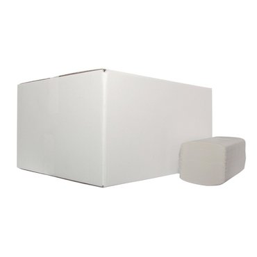 Handdoekpapier Z-vouw RW 2lgs 22x225cm Wit doos 20x200st