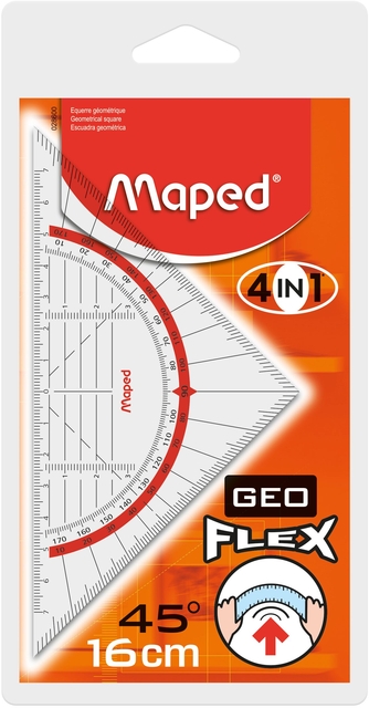 Geodriehoek Maped GeoFlex 16cm Geodriehoek Maped GeoFlex 16cm