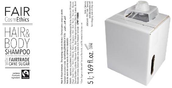 Fair cosmEthics hair en body shampoo Navul can 5ltr
