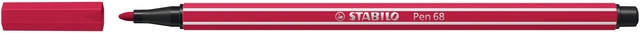 Viltstift STABILO Pen 68/50 medium donkerrood
