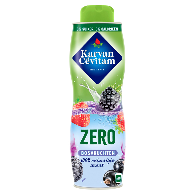 Siroop Karvan Cevitam bosvruchten 0% suiker 600ml Siroop Karvan Cevitam bosvruchten 0% suiker 600ml