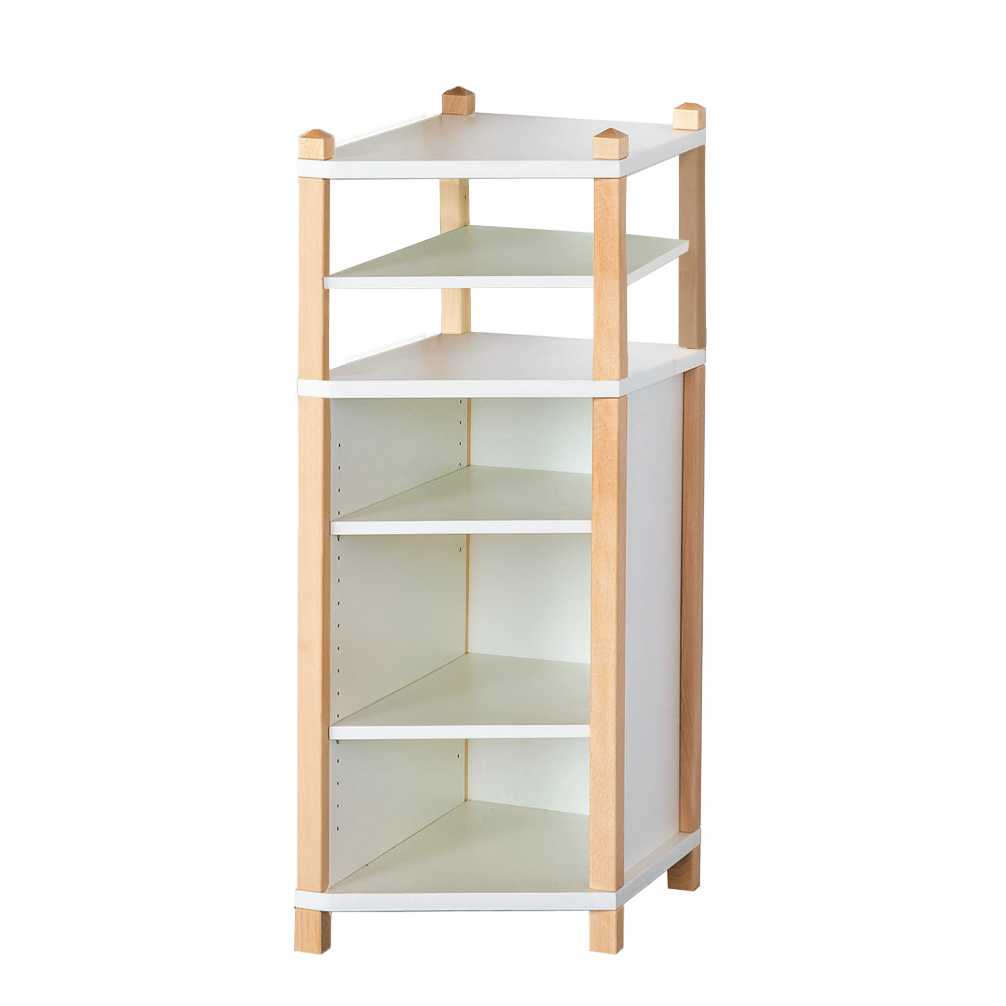 Noppencompensatieplank - optioneel links/rechts geplaatst, afmetingen B/H/D: 40x120x60/40