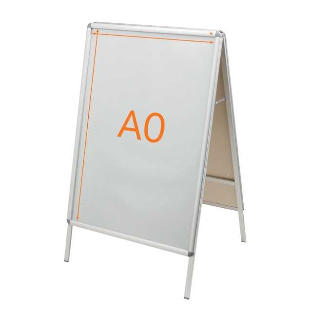 Stoepbord Nobo Premium Plus A0 1189x841mm met kliklijst