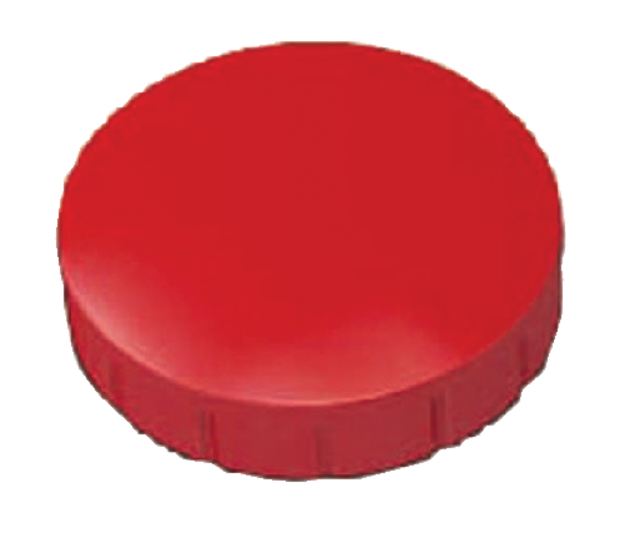 Magneet MAUL Solid 20mm 300gr rood 10 stuks Magneet MAUL Solid 20mm 300gr rood 10 stuks