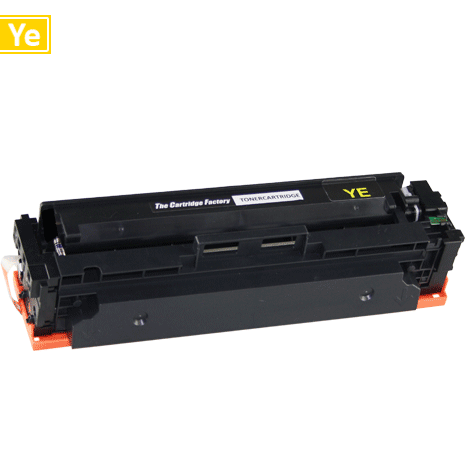 Huismerk Toner - HP 410A (CF412A) compatibel, geel Huismerk Toner - HP 410A (CF412A) compatibel, geel