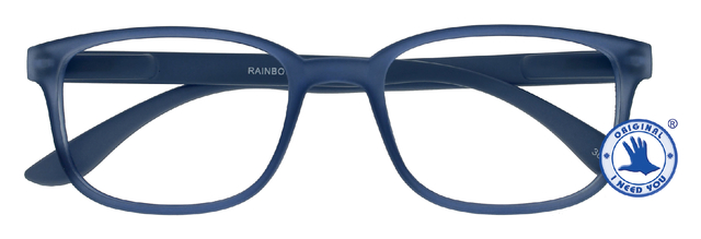 Leesbril I Need You +1.50 dpt Rainbow blauw