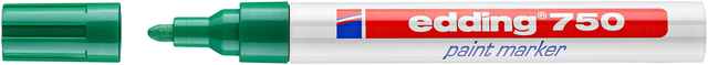 Paintmarker edding 750 op oliebasis 2-4mm groen Paintmarker edding 750 op oliebasis 2-4mm groen