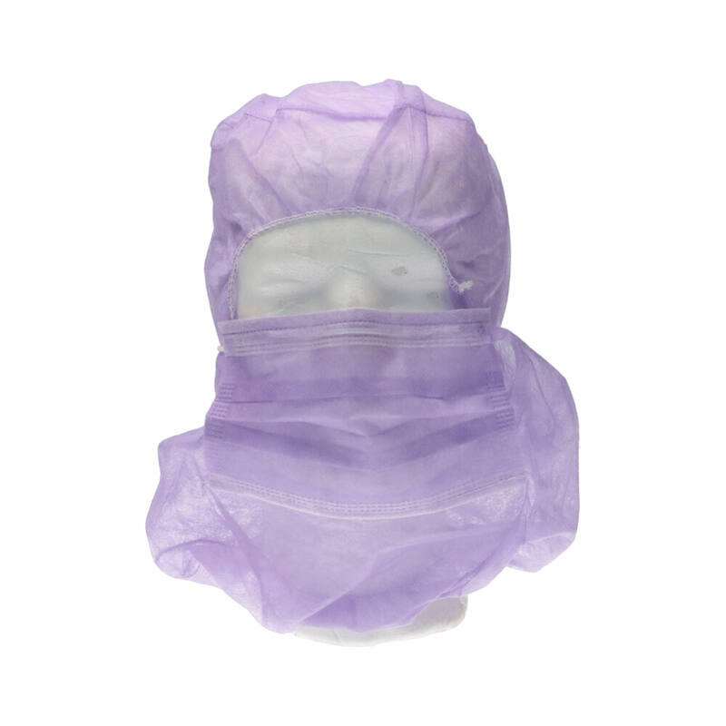 CMT Astrocap met Mondmasker Paars Onesize doos 10x50st