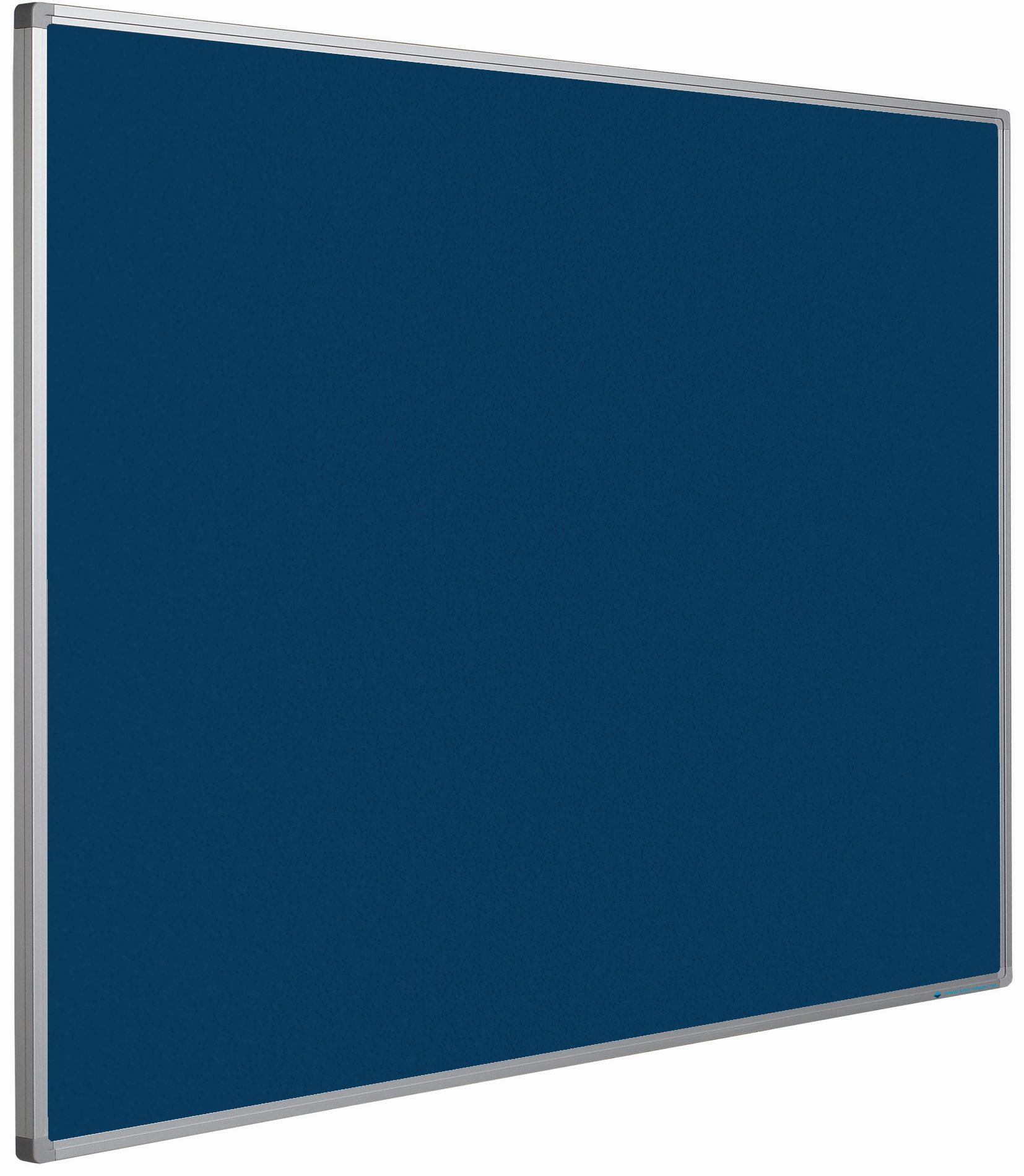 Prikbord Softline profiel 16mm, bulletin blauw - 90x180 cm Prikbord Softline profiel 16mm, bulletin blauw - 90x180 cm