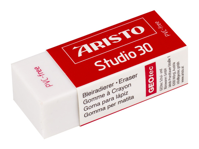 gum eraser, studio 30, geotec, art eraser, crayon eraser