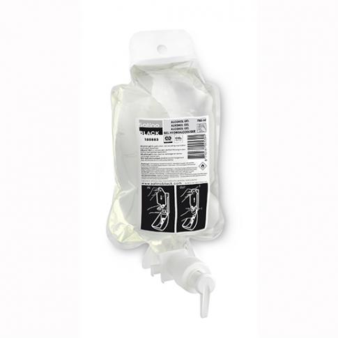 Satino Black NiQs alcoholgel 6x750ml