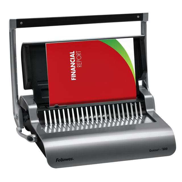 Inbindmachine Fellowes Quasar+ 21-gaats Inbindmachine Fellowes Quasar+ 21-gaats