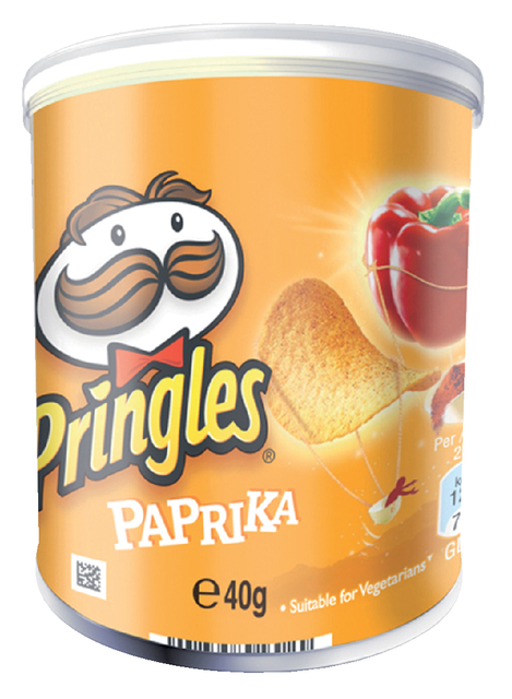 Chips pringles paprika 40 gram Chips pringles paprika 40 gram