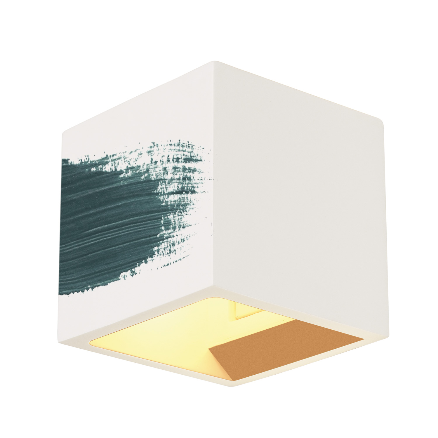 PLASTRA CUBE wit 1xG9