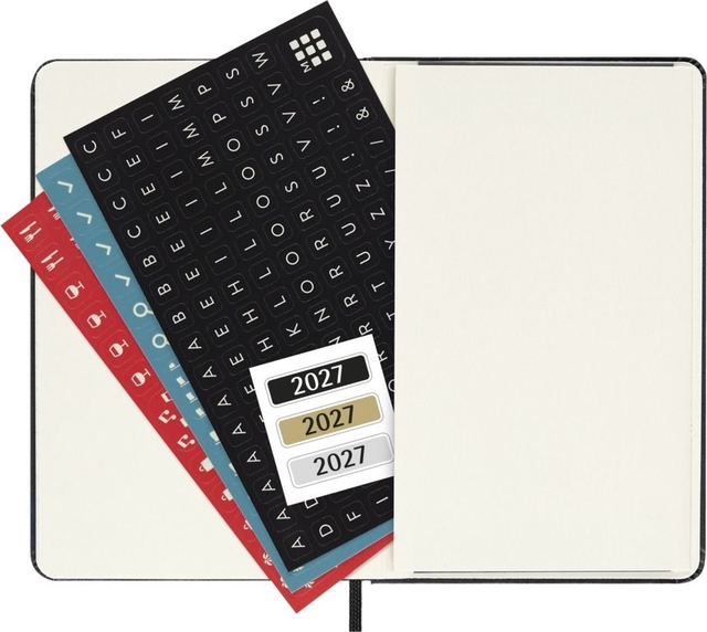 planner, calendar, notebook, bullet journal, stickers