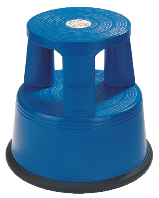Opstapkruk Desq 420mm kunststof blauw Opstapkruk Desq 420mm kunststof blauw