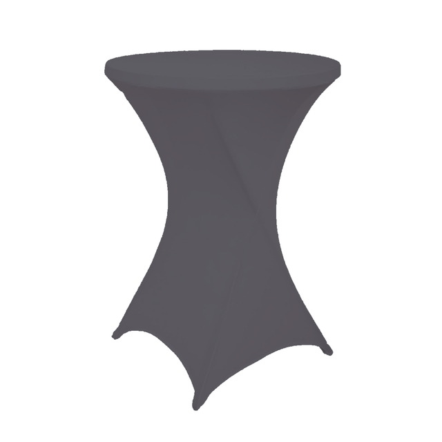 Tafelrok BRASQ voor statafel 80cm antraciet Tafelrok BRASQ voor statafel 80cm antraciet